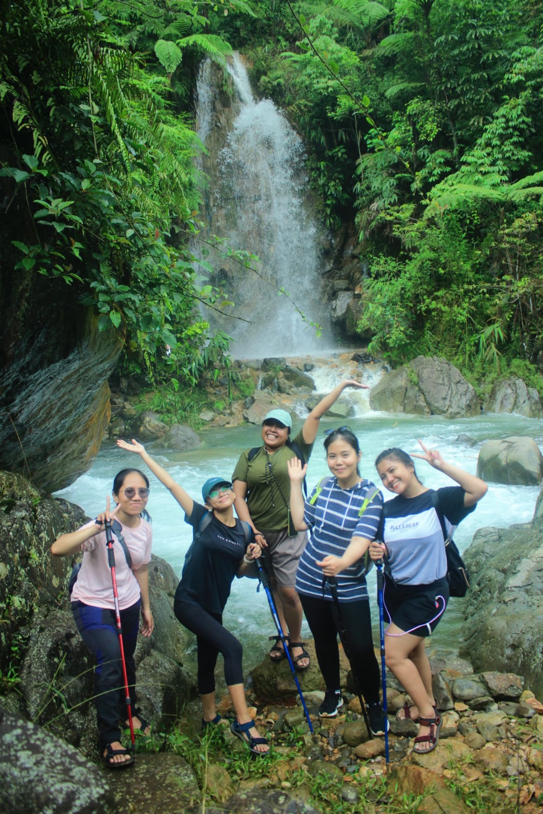 "curug cibural" tiga trekking sentul