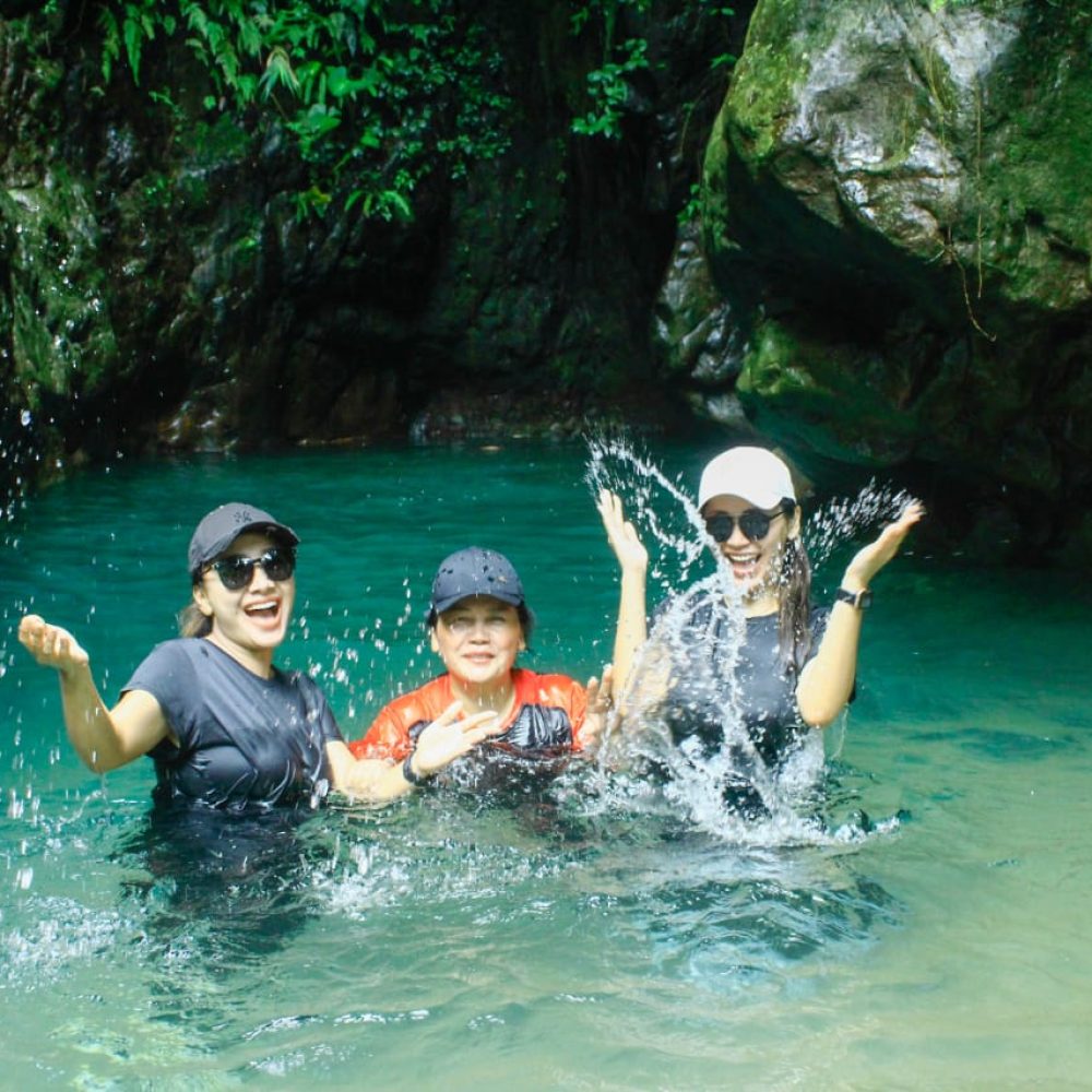 "curug leuwi lieuk" green canyonnya sentul