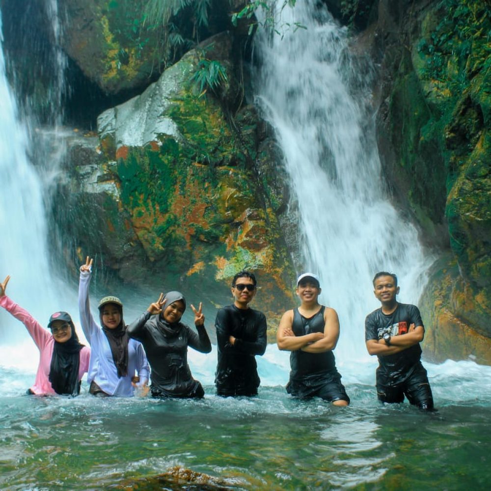 curug kembar tiga trekking sentul